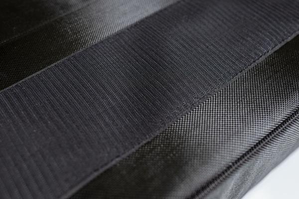 VanEquip Fensterpacktasche mit Paneel schwarz für Mercedes V-Klasse/Vito (ab 2014), Beifahrerseite L2